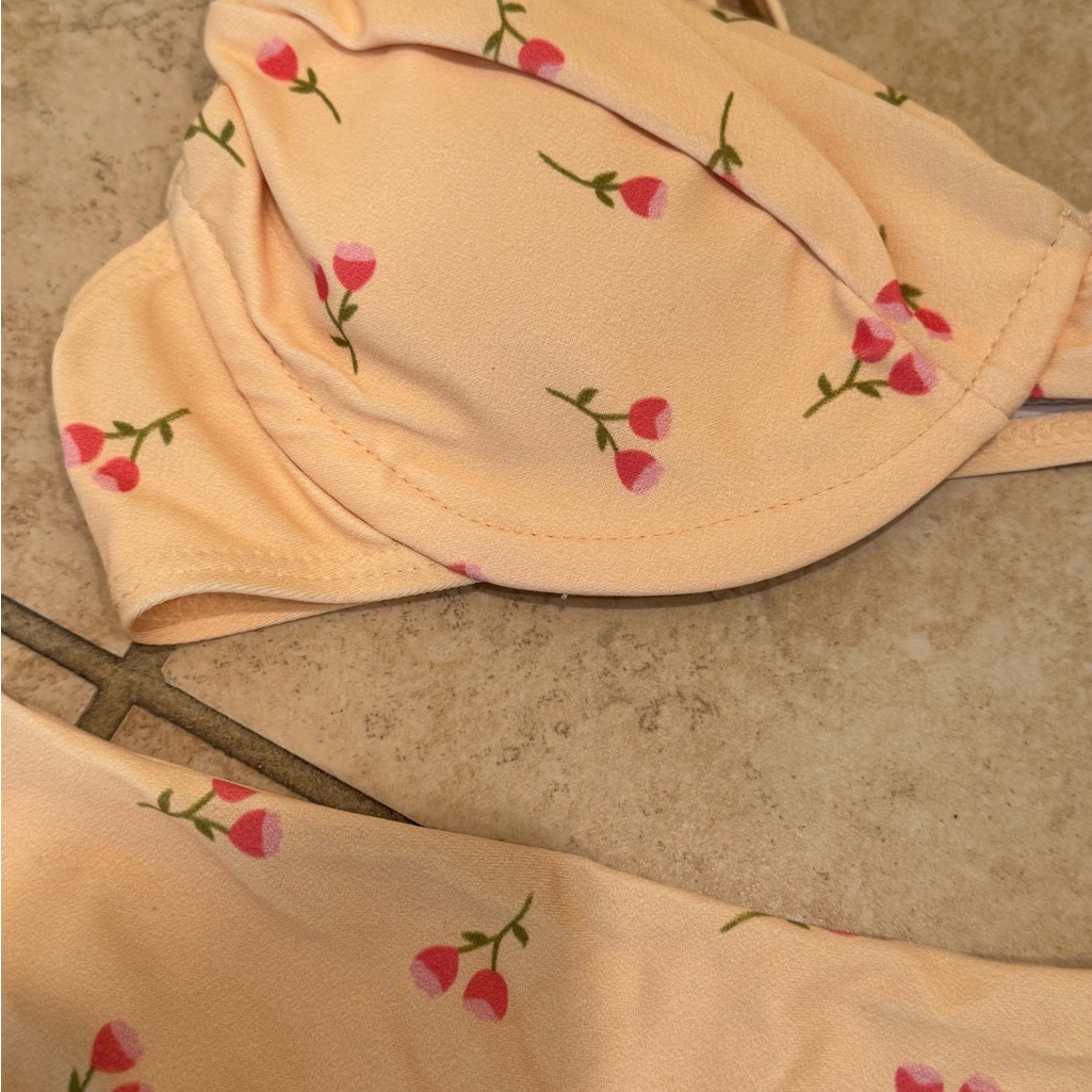 Never Worn Yellow Bathing Suit!